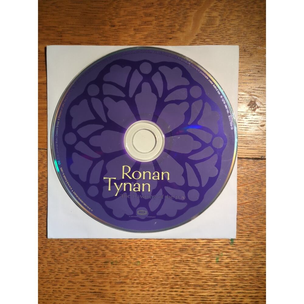 RONAN TYNAN THE DAWNING OF THE DAY CD Disc Only
